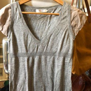 Comptoir des cotonniers silk wool cashmere top Med